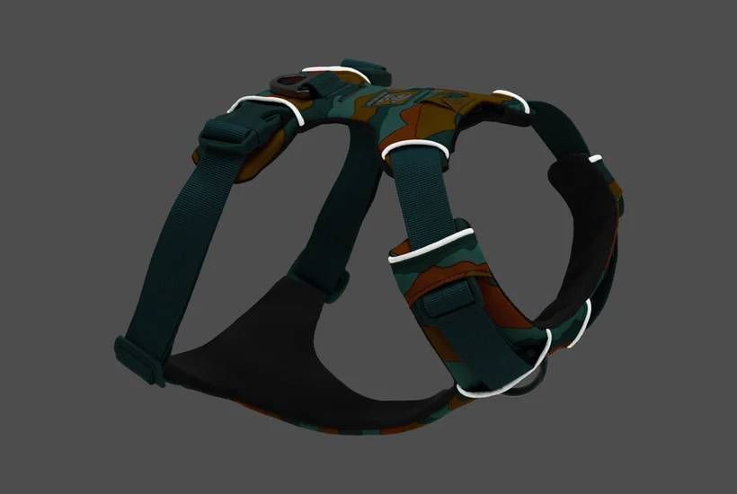 Повседневная шлейка для собак Ruffwear Front Range&reg; S 56-69 см Бирюзово-оранжевый 30803 фото