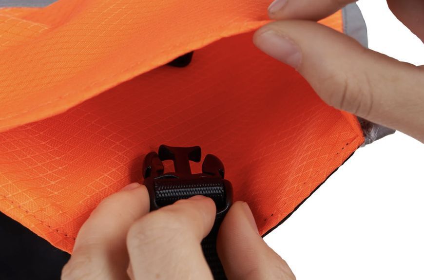 Жилет для собак Non-stop dogwear Protector vest 2.0 Помаранчевий S 41193 фото