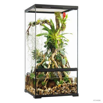 Тераріум ExoTerra для екзотичних тварин Pro Terrarium скляний45x45x90см 1111210498 фото