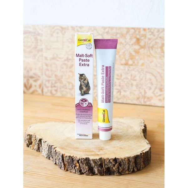 Паста GimCat Every Day Malt-Soft Paste Extra для котів для виведення шерсті зі шлунку 50 г 1111123383 фото