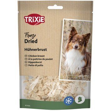 Ласощі Trixie Freeze Dried Chicken Breast для собак куряча грудка 50 г 1111170307 фото