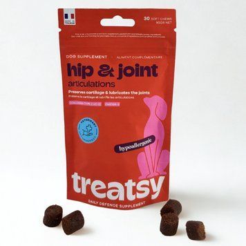 Щоденна добавка для собак Treatsy Daily Defence Hip & Joint Підтримка суглобів та кісток 30 шт. 45371 фото