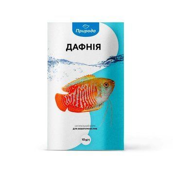 Корм сухий натуральний Природа Дафнія для акваріумних риб 10 г 3933 фото