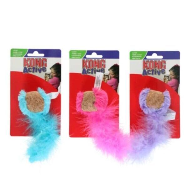 Іграшка для котів Kong Cat Active Cork Ball Синій 45437 фото